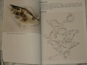 GongBi paintings & techniques - fish - Image 3