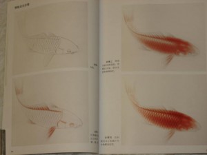 GongBi paintings & techniques - fish - Image 4