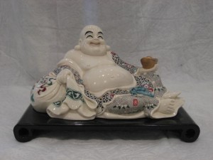 Happy Buddha with Gold ingot