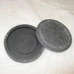 Round ink stone