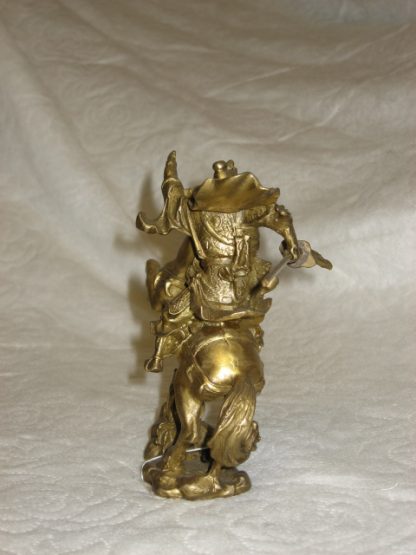 Lord kwan riding, with halberd - Image 3