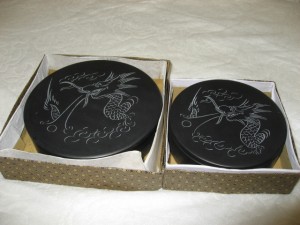 Round Ink stone - Large