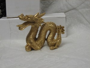 5" golden Dragon