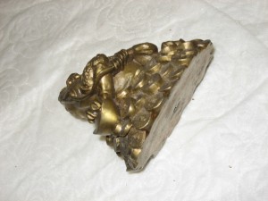3.5" tall Brass toad - Image 4