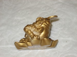 3" golden money toad - Image 4
