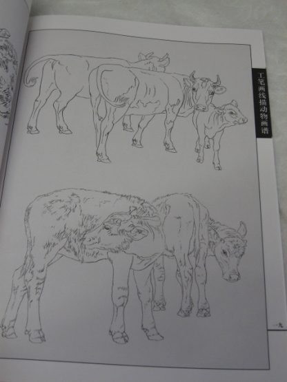 Animal drawing books - cattle; goat & sheep - Image 3