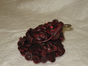 Feng Shui toad (5")