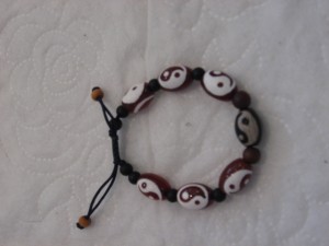 Yin yang bracelet