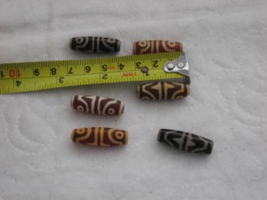 4-eyes dzi bead - Image 5