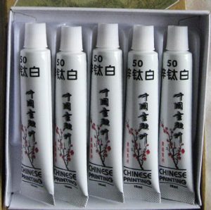 in 12 ml tube-White
