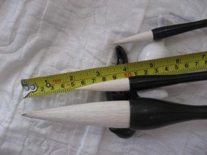 Long peak (Goat & wolf hair brush) - Image 2
