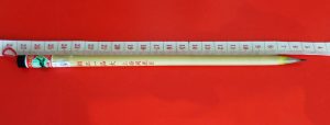 Mixed hair brush-Yellow feather - Image 2