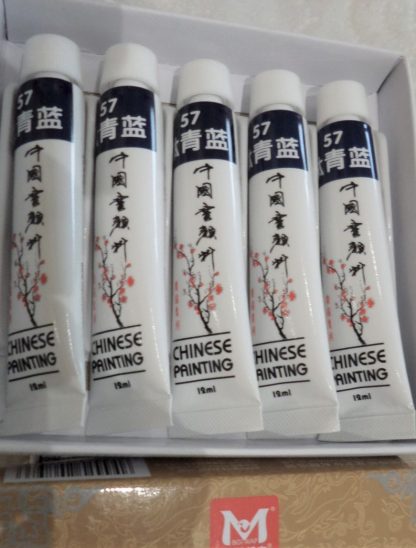 In 12 ml tube-Phthalocyanin blue