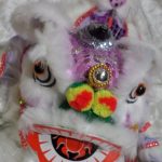 Chinese puppet lion (purple)